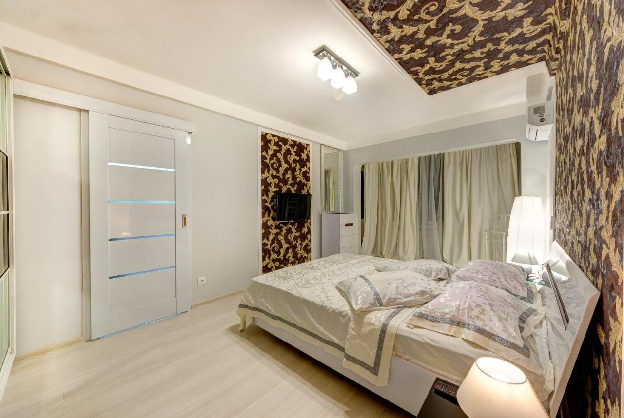 Luxurious 2K Apartment, Bolshaya Vasilkovskaya Street 145/1, Ocean Plaza Kyjev Exteriér fotografie